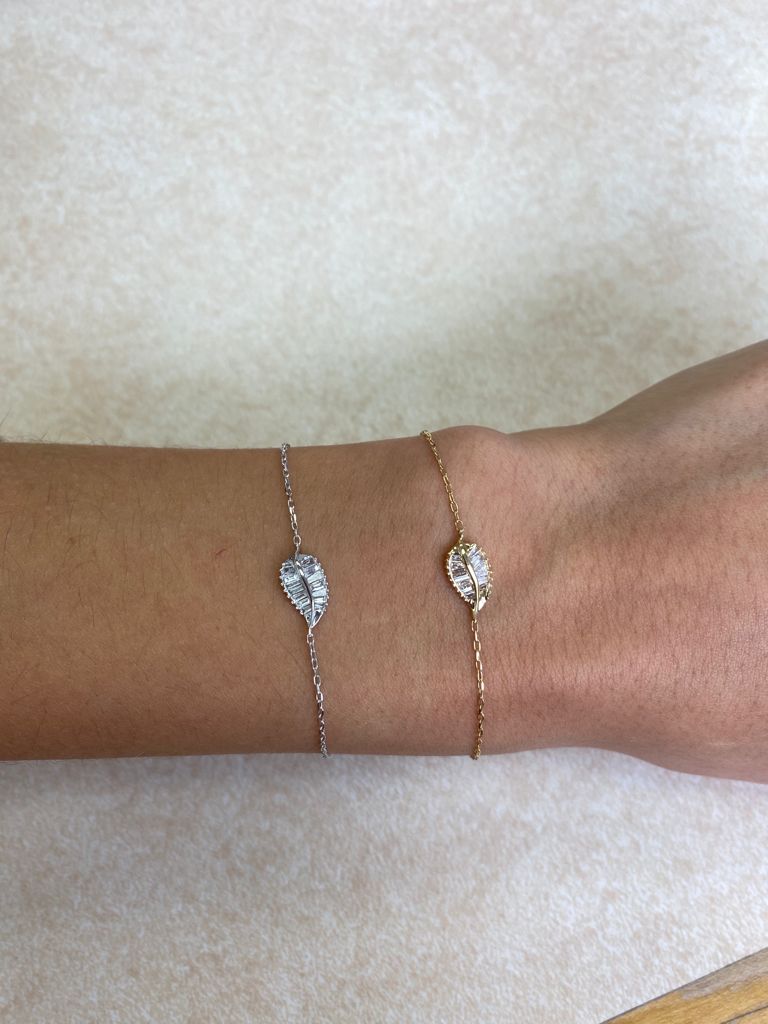 Flora Baguette Diamond Bracelet