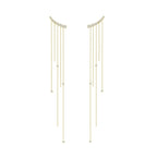 Athena Diamond Long Earrings