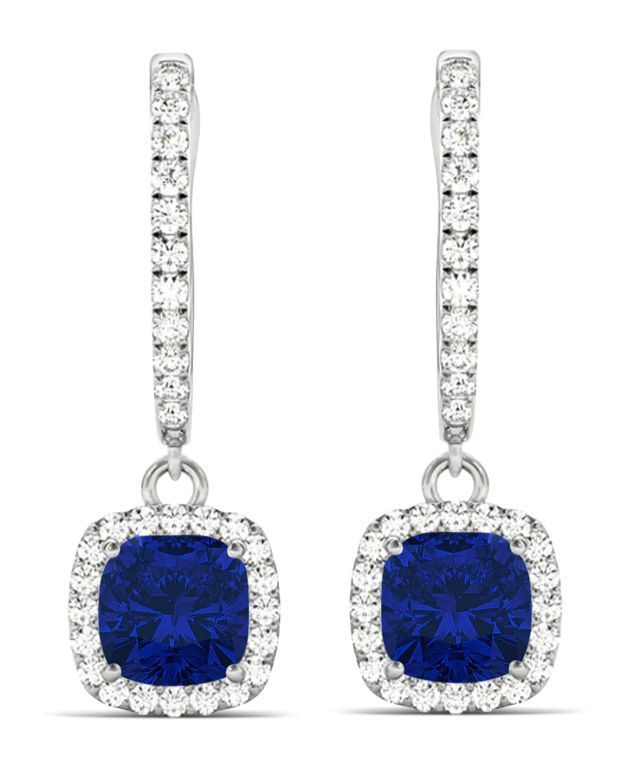 Ines Sapphire Diamond Earrings