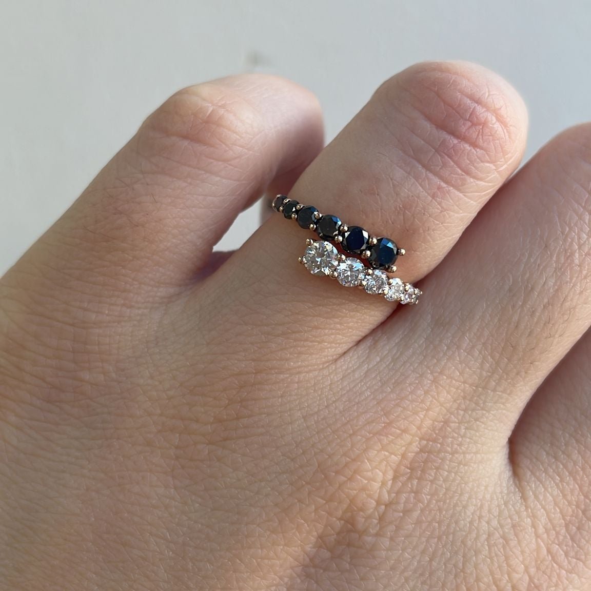 Florence Black Diamond Ring