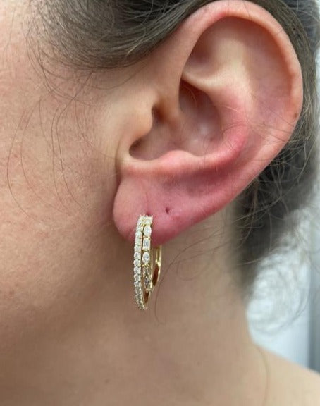 Sagrario Diamond Earrings