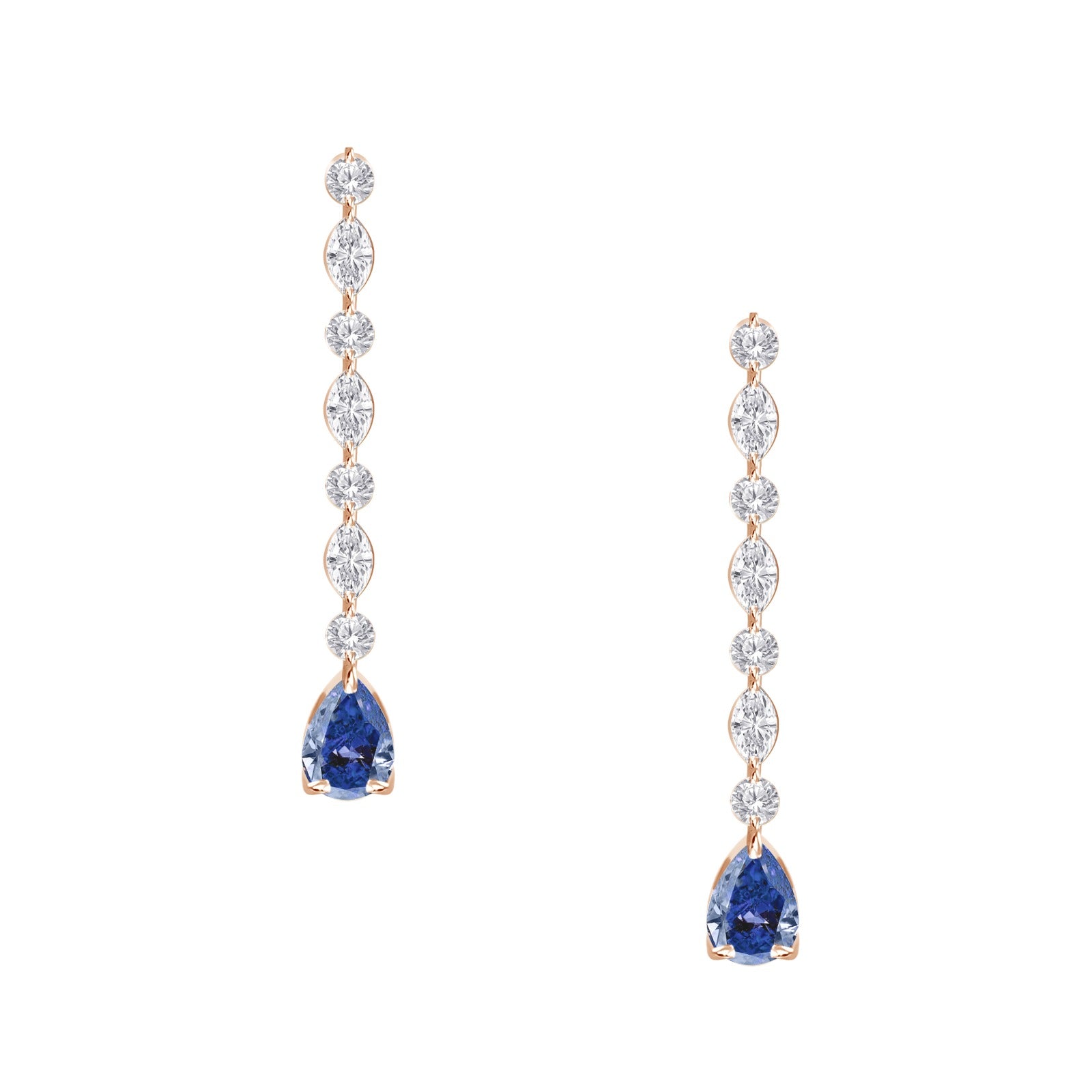 Schary Sapphire Earrings
