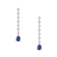 Load image into Gallery viewer, Schary Sapphire Earrings
