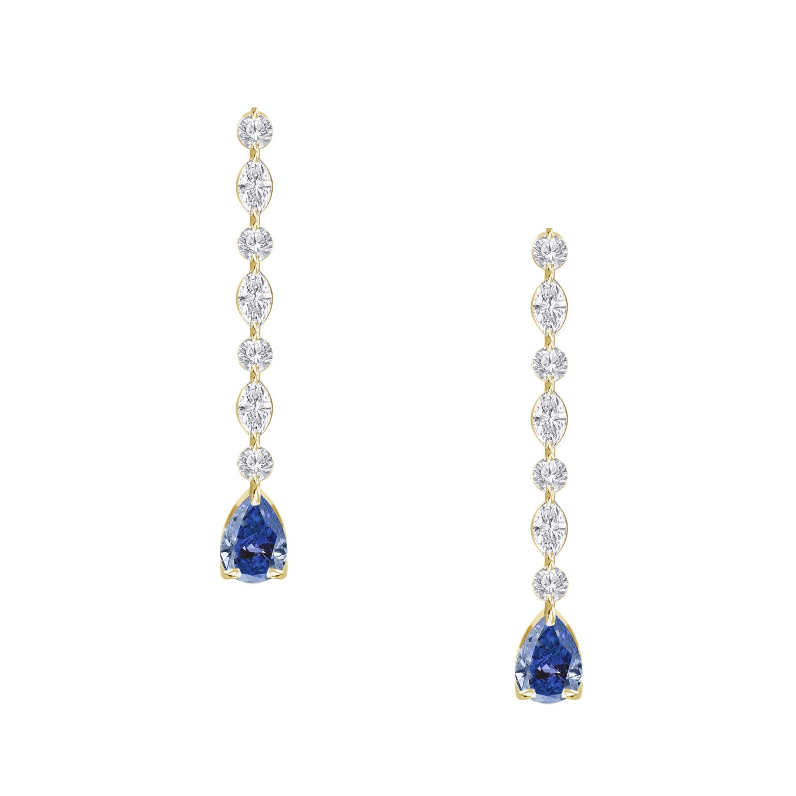 Schary Sapphire Earrings