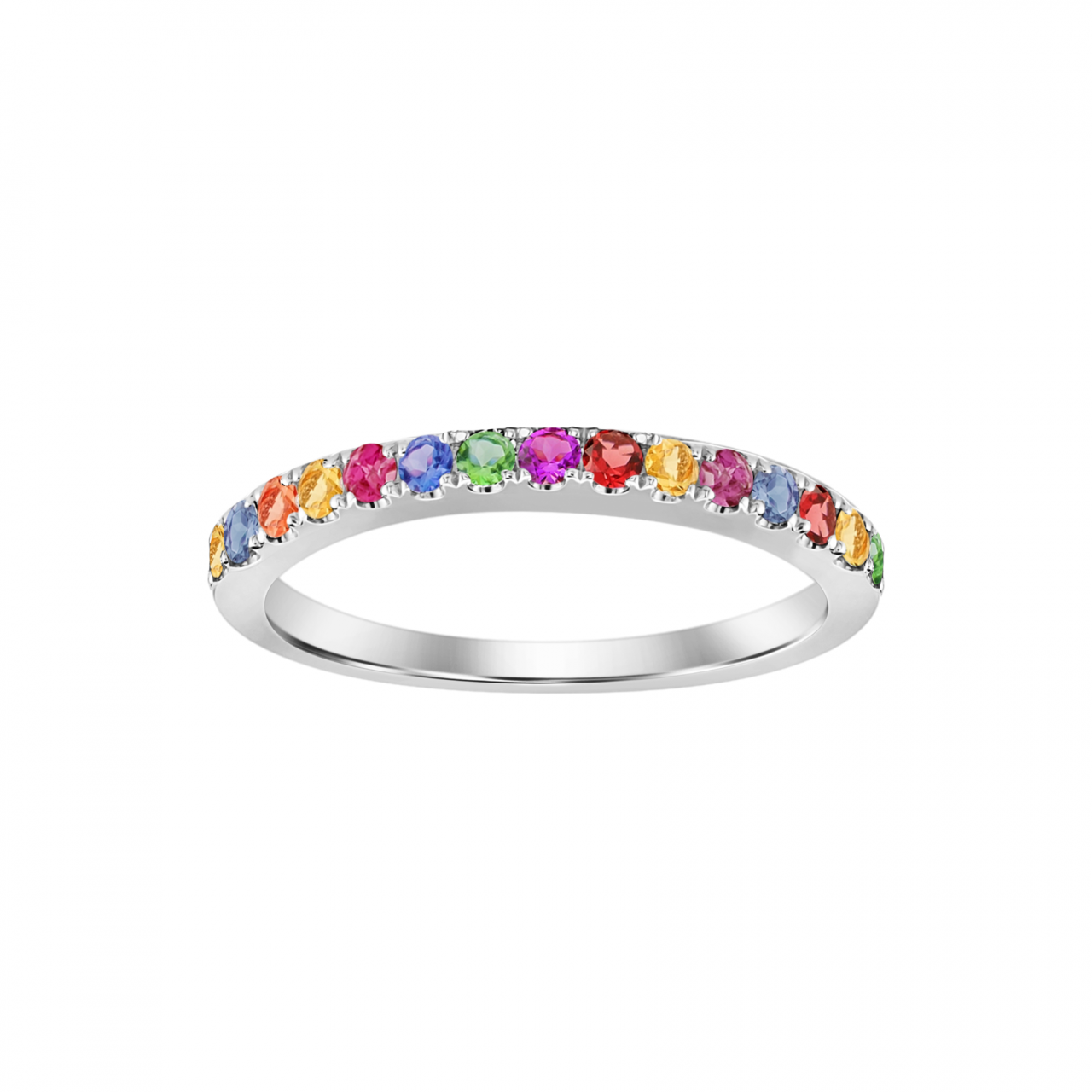 Rainbow Sapphire Ring