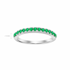 Veronica Emerald Ring