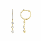 Amelia Diamond Long Earrings
