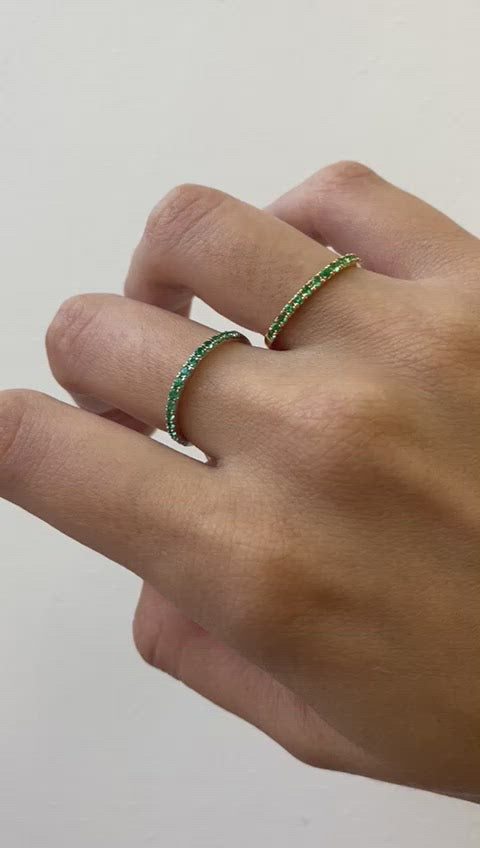 Veronica Emerald Ring