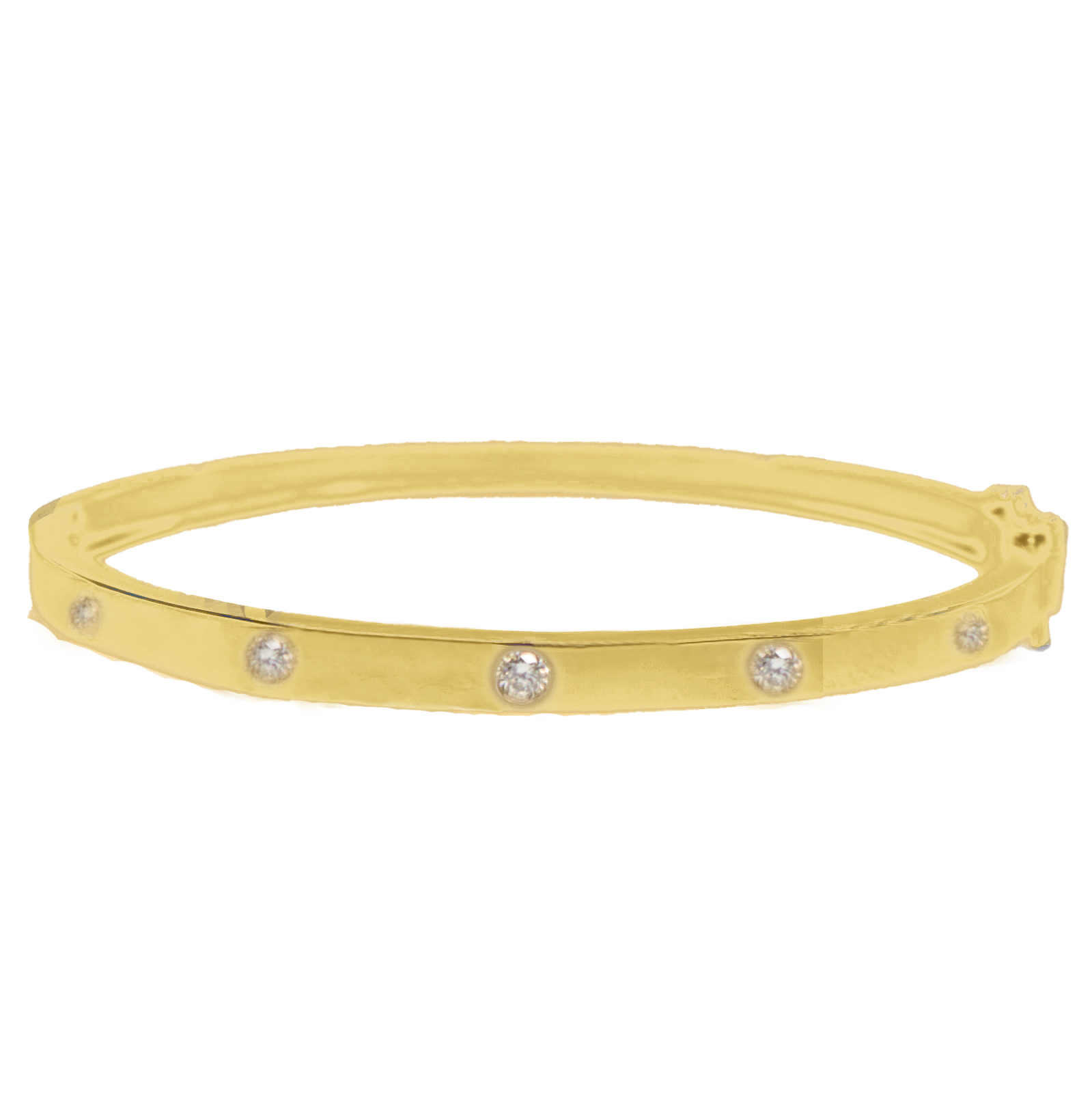 Tiara Diamond Gold Bracelet
