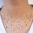 Ashley Diamond Station Necklace