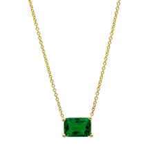 Load image into Gallery viewer, Gala Emerald Necklace
