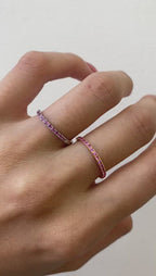 Linda Pink Sapphire Ring