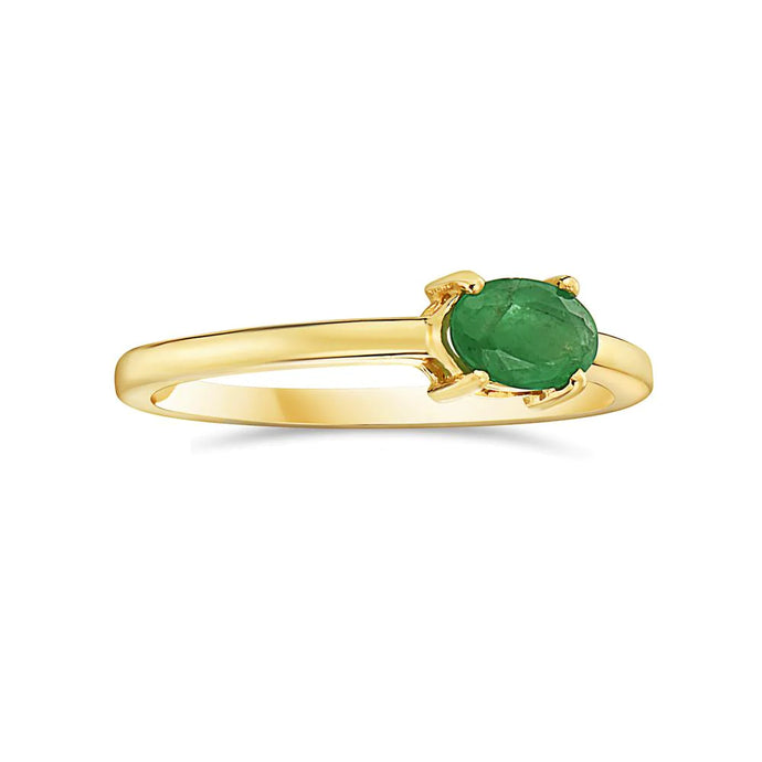 Lucia Emerald Ring