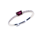 Marla Ruby Diamond Ring