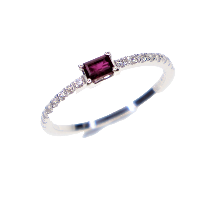 Marla Ruby Diamond Ring