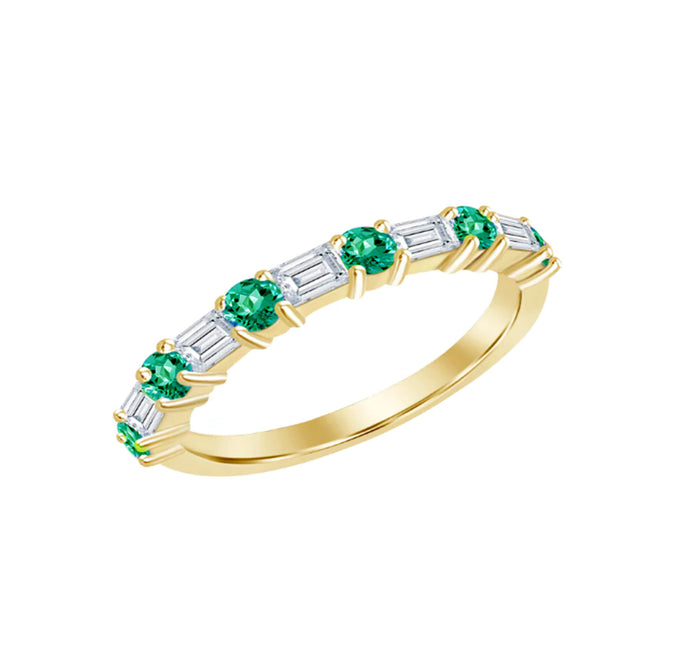 Jessi Emerald Ring