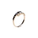 Florence Black Diamond Ring