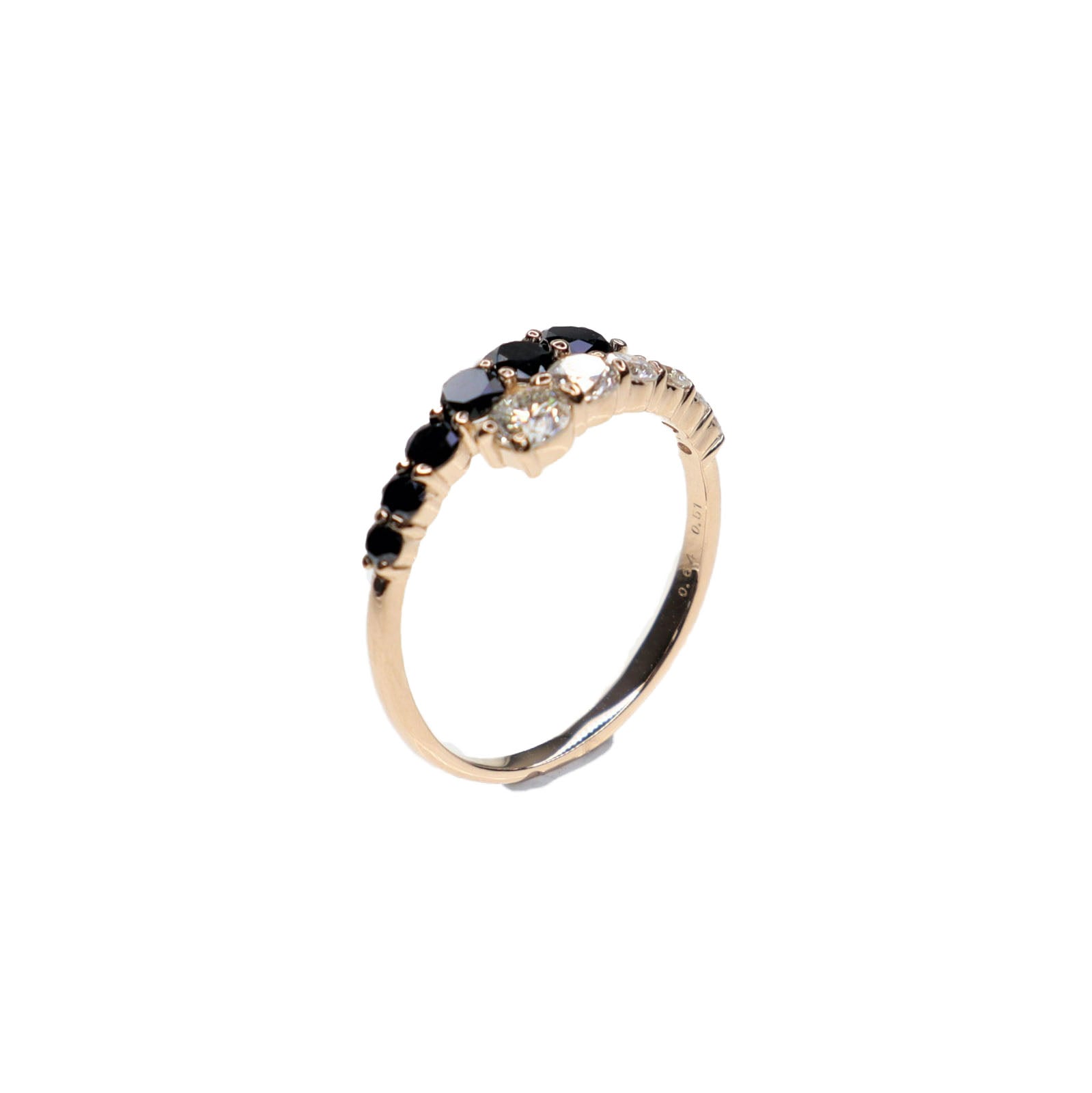 Florence Black Diamond Ring