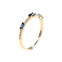 Load image into Gallery viewer, Macarena Sapphire Diamond Ring
