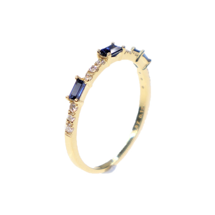 Macarena Sapphire Diamond Ring
