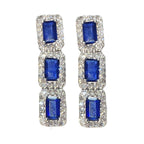 Megara Sapphire Diamond Earrings