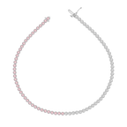 Layla Pink Sapphire Diamond Tennis Bracelet
