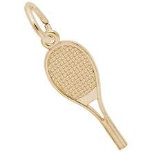 Load image into Gallery viewer, Wilson Racket Gold Charm

