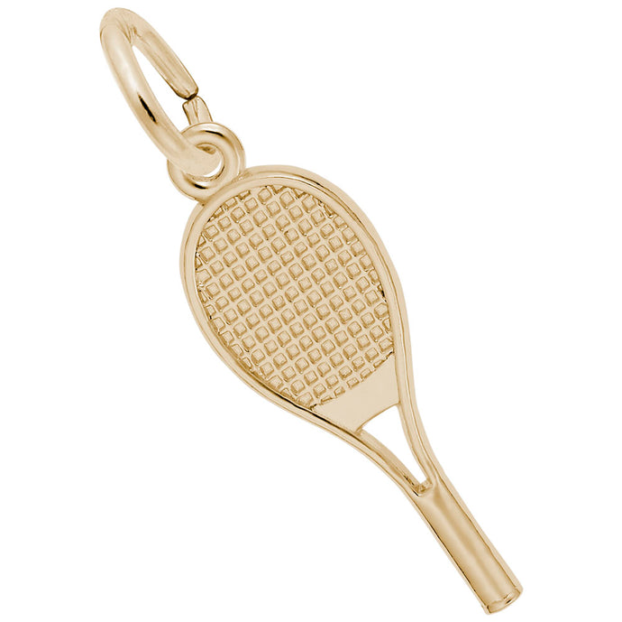 Wilson Racket Gold Charm